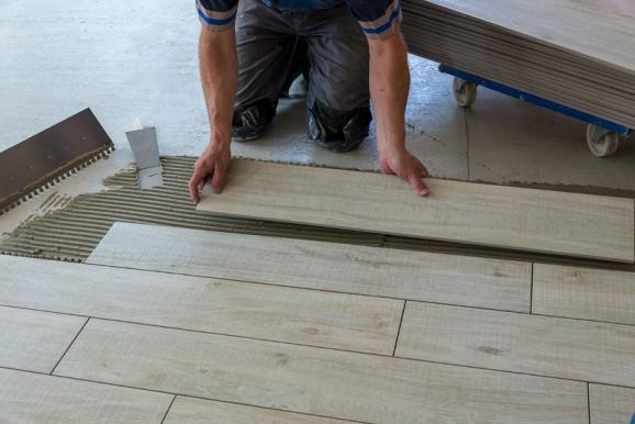 pose de parquet flottant